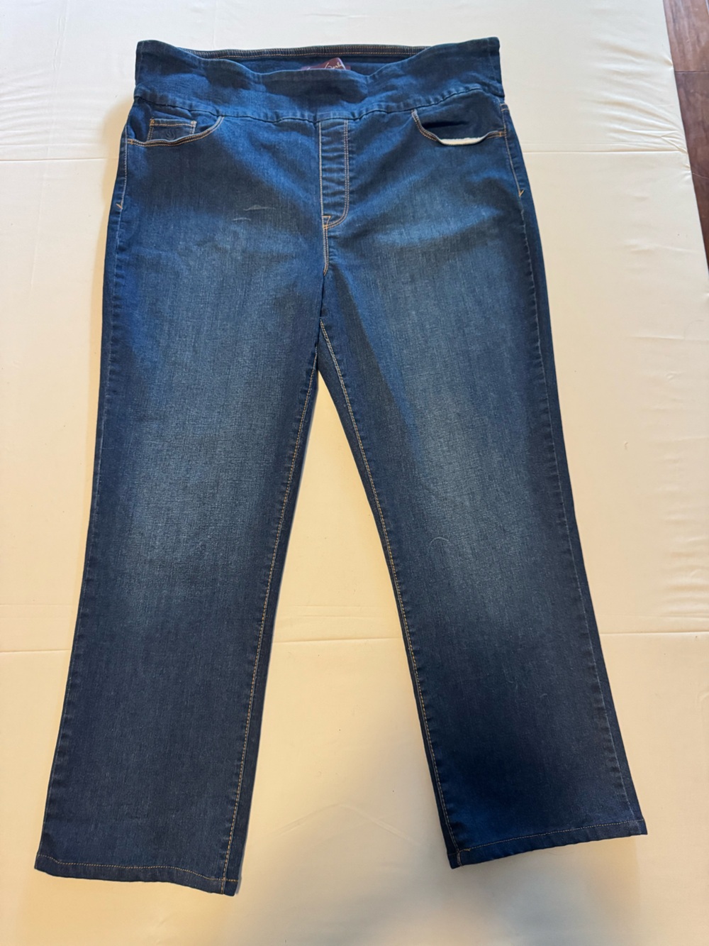 Gloria Vanderbilt Men's Straight Jeans in Dark Blue